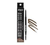 BPerfect IndestructiBrow Pencil - Retractable Ultra-Fine Brow Pencil with Spoolie - Shade: Irid Brown - 1g