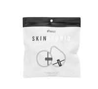 BPerfect Skin Studio Reusable Face & Eye Cleansing Pads - Ultra-Soft Microfibre Makeup Remover Pads - Gentle Exfoliating, Eco-Friendly, Washable Skincare Pads - Works with Cleansing Balm - 2 Pack