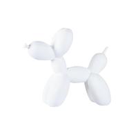 Bpetga Vivid Graffiti Colorful Balloon Dog Figurine Ornament, Eye-catching Decoration for Living Room and Office (White1)