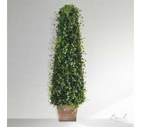BPIL Artificial Sweet Potato Topiary Pyramid Cone Tree Boxwood Plant High for Home, Office and Garden Indoors Outdoor