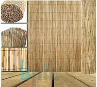 BPIL Natural Reed Screen Roll (1m x 4m) for Outdoor Privacy, Garden, and Patio - Eco-Friendly, Durable Reed Fencing for Fence Covering, Privacy Screens, & Decorative Use