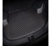 BPILOT Tailored Car Leather Boot Liner, for Land Rover Evoque (4door) 2020-2023 Non-Slip Durable Waterproof Trunk Mat Carpets,2/Black-Beige