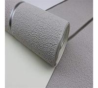 BPILOT Wallpaper Horizontal Striped Suede Velvet Wallpaper Non Woven Living Room 3D Film and Television Wallpaper Bedroom Tv Background Wallpaper Smoke Gray