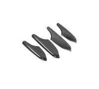 Bpjikxf Car Interior Car Door Armrest Panel Cover Trim Door Handle Bowl Frame Cover Trim ABS Carbon Fiber Car Styling for Civic 11th Gen 2022(Black)