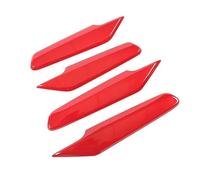 Bpjikxf Car Interior Car Inner Door Handle Trim Protective Covers Carbon Fiber Look Decorative Interior Accessory for Civic 11th Gen 2022(Red)