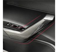Bpjikxf Car Interior Car Styling Superior-Carbon Fiber Interior Door Handle Cover Sticker Trim Molding Auto Parts for Polo Plus 2019 2020