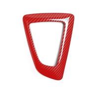 Bpjikxf Car Interior Carbon Fiber Style Car Accessories Car Gear Shift Frame Trim for BMW 1 2 3 4 Series F20 F21 F22 F23 F30 F34 F35 F32 F33 F36(Red)