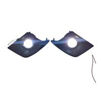 Bpjikxf Daytime Running Light Front Fog Lamp Car LED DRL For Lexus For IS200T For F-Sport For IS250 For IS300 For IS350 2014 2015 2016 Fog Lamp Assembly(White)