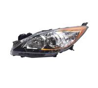 Bpjikxf Headlight Assembly 1piece Front Bumper Headlight Headlamp Head Light Lamp For Mazda 3 For BL 2010 2011 2012 2013(Left Side)