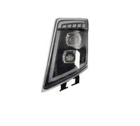 Bpjikxf Headlight Assembly 1piece Front Bumper Headlight LED Headlamp Head Lamp Light For Volvo FH13 FH16 FM500 FH500 For Truck(Left side)