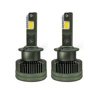 Bpjikxf Headlight Assembly For A6 For C6 4F2 2004 2005 2006 2007 2008 30000LM D2S LED Headlamp 120W Canbus HID Xenon Headlight Bulb 12V Plug And Play(120W 30000LM)