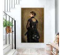 BPJSTU John Everett Millais Kate Perugini,Daughter Of Charles Dickens Canvas Prints Painting Picture Wall Home Decoration(70x100cm/Frameless)