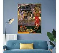 BPJSTU Paul Gauguin Hail Mary .Hail Mary Classical Canvas Prints Painting Artwork Picture Wall Backdrop Decor Home Decoration(40x50cm/No Framed)