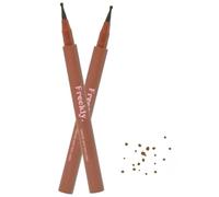 Bploar Freckle Pen, Pack of 2 Natural Spot Pen for Effortless Freckles, Durable & Waterproof Makeup Tool for a Real Freckle Look (02#)