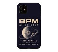BPM After Dark Beats Per Mile Night Running Music Case for iPhone 11