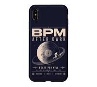 BPM After Dark Beats Per Mile Night Running Music Case for iPhone XS Max
