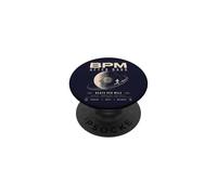 BPM After Dark Beats Per Mile Night Running Music PopSockets Adhesive PopGrip