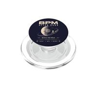 BPM After Dark Beats Per Mile Night Running Music PopSockets PopGrip for MagSafe
