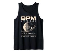 BPM After Dark Beats Per Mile Night Running Music Tank Top
