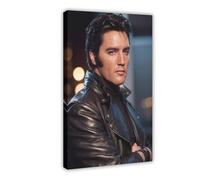 bpoejge Exclusive Art Rock Singer Elvis Presley Portrait Poster 3 Canvas Poster Bedroom Decor Landscape Office Room Decor Gift 16x24inch(40x60cm)