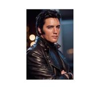 bpoejge Exclusive Art Rock Singer Elvis Presley Portrait Poster 3 Canvas Poster Bedroom Decor Landscape Office Room Decor Gift 16x24inch(40x60cm)