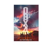 bpoejge Movie Art Poster Hit Classic TV Series Outer Banks OBX 7 Canvas Poster Bedroom Decor Landscape Office Room Decor Gift 12x18inch(30x45cm)