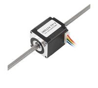 BPQCOFZT 28HA34-T5*4 100/200/300mm Screw Stepper Motor 1.0A 0.1N.M T-Type for Precise Positioning and Smooth Operation(T5-150mm Screw lead 1mm)