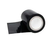 BPQCOFZT Black PE Protective Film Tape for Aluminum Alloy, Elevators & Stainless Steel - High Viscosity Polyethylene Tape, 1 Roll(10cmx100mx0.1mm)