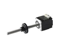 BPQCOFZT Hybrid Micro Leadscrew Stepper Motor - 1pcs, 5m Cable, 1.8° Step Angle, 0.4A-3.5A Current,for Automated Equipment(42x40 380N Tr8x2-180)
