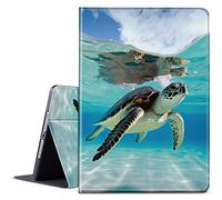 BPQOJB for iPad 10th Generation Case with Adjustable Stand & Auto Wake/Sleep Feature Smart Protect Cover Case for iPad 10th Generation 10.9 inch 2022 - Turtle in Sea