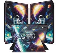 BPQOJB for iPad mini 6 Case for iPad mini 6th Generation Case 360 Degree Rotating PU Leather Smart Cover with Auto Wake/Sleep Tablet Cover for iPad mini 6 8.3 inch 2021 - Astronauts in Space