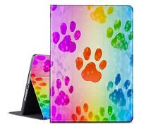 BPQOJB for Microsoft Surface Pro 7 Case with Adjustable Stand & Auto Wake/Sleep Slim Smart Protect Cover Tablet Case for Microsoft Surface Pro 7 Plus/6/5/4 12.3 inch - Dog Paws