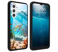 BPQOJB for Samsung Galaxy S26 Plus Case with Beautiful Sea Turtle Pattern Design Printed Glass Back Case Slim Soft TPU Shock Protective Phone Case for Samsung Galaxy S26 Plus 6.7 inch 2026