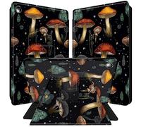 BPQOJB for Samsung Galaxy Tab A8 Case Galaxy Tab A8 10.5 Case 360 Degree Rotating PU Leather Smart Cover with Auto Wake/Sleep Tablet Cover for Galaxy Tab A8 10.5 inch 2022 - Wild Forest Mushrooms
