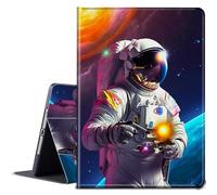 BPQOJB for Samsung Galaxy Tab A9 Case with Adjustable Stand & Auto Wake/Sleep Feature Smart Protect Cover Case for Samsung Galaxy Tab A9 8.7 inch 2023 - Man in The Universe