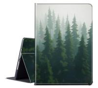 BPQOJB for Samsung Galaxy Tab A9 Plus Case with Adjustable Stand & Auto Wake/Sleep Feature Smart Protect Cover Case for Samsung Galaxy Tab A9 Plus 11 inch 2023 - Green Forests