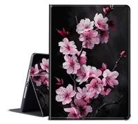 BPQOJB for Samsung Galaxy Tab A9 Plus Case with Adjustable Stand & Auto Wake/Sleep Feature Smart Protect Cover Case for Samsung Galaxy Tab A9 Plus 11 inch 2023 - Cherry Blossom Trees
