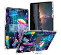 BPQOJB for Samsung Galaxy Tab S6 Lite Case 2024/2022/2020 with Kickstand and Pen Holder Transparent Protective Cover Clear Tablet Case for Samsung Galaxy Tab S6 Lite 10.4 inch - Beautiful Ocean