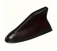 BPQYSBLD Car Shark Fin Antenna Aerial for Dacia Duster 2014-2021 2022 2023 2024 2025 Self-adhesive Roof Enhanced Signal Aerials Accessories,Blackstyle