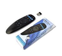 BPR2S Plus air mouse remote control, Bluetooth voice remote control, supports 2.4G RF, equipped with 6-axis gyroscope, supports 4-key IR isolation learning, suitable for Android TV boxes or TV sticks.