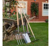 BPS Access Solutions 3 Piece Bps Heritage Stainless Steel Spade, Fork & Garden Rake