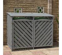 BPS Access Solutions Bps Double Deluxe Wooden Bin Store
