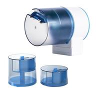 BPS Automatic Fish Feeder with Timer, Aquarium Food Dispenser with Double Container (50g/100g) with Base or Clamp, Quantity Adjustment and Compatible BPS-6187