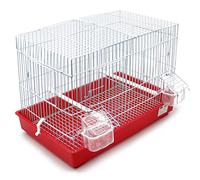BPS BPS-1364 Metal Bird Cage with Bridging Cage Material Metal Colour Random 44 x 26.5 x 32 cm