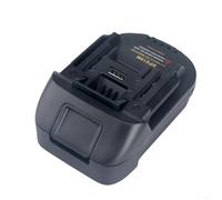 BPS18M Battery Adapter for Porter Cable to BL1830 BL1840 BL1850 Series with USB Charging Port, Black ABS Material