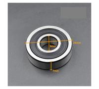 BPTPEVENZY 10pcs 100pcs 608 606 607 609 625 626 627 628 2RS DDU Bearings Bore 5mm 6mm 7mm 8mm 9mm Roller Wheel Lubricated Sealed Bearing(609 2RS Premium,10Pcs)
