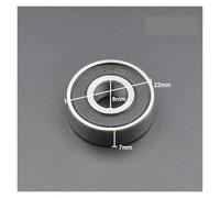 BPTPEVENZY 10pcs 100pcs 608 606 607 609 625 626 627 628 2RS DDU Bearings Bore 5mm 6mm 7mm 8mm 9mm Roller Wheel Lubricated Sealed Bearing(608 2RS Normal,100Pcs)