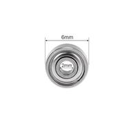 BPTPEVENZY 10pcs bearing 692zz 693zz 694zz 695zz 696zz 697zz 698zz 699zz 3x8x4 Miniature Electrical Motor Ball Bearings Fit For Emax DJI Drone(692ZZ 2x6x3)