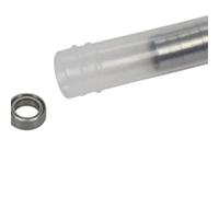 BPTPEVENZY 10Pcs Bearing MR63 MR74 MR83 MR84 MR85 MR105 MR106 MR115 MR126 MR128 MR148-2RS Black ZZ Miniature Mini Ball Bearings(ZZ,ABEC-3_MR106 6X10X3MM)