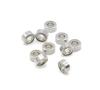 BPTPEVENZY 10Pcs SMR74ZZ ABEC 9 Bearing Stainless Steel Ball Bearing 4x7x2.5 3x6x2.5 3x8x4 4x9x4 6x10x3 9x17x5 8x14x4 high speed bearing(S6801ZZ 12X21X5)